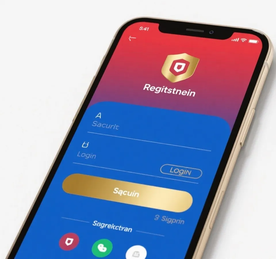 澳洲幸运5官方注册界面示意图